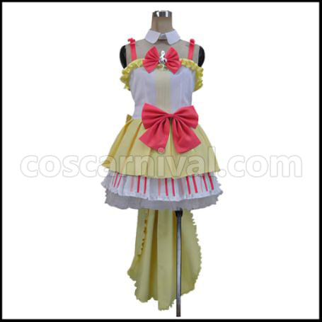 PriPara SoLaMi SMILE Manaka Laala Cosplay Costume coscarnival - Front View