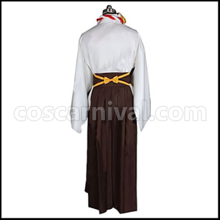 Mikagura School Suite Calligraphy Club Yasaka Himi Cosplay Costume coscarnival - Back View