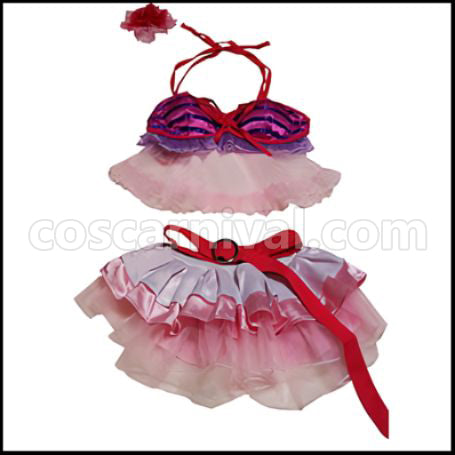 Love Live! Natsuiro Egao de 1,2,Jump! Maki Nishikino Cosplay Costume coscarnival - Back View