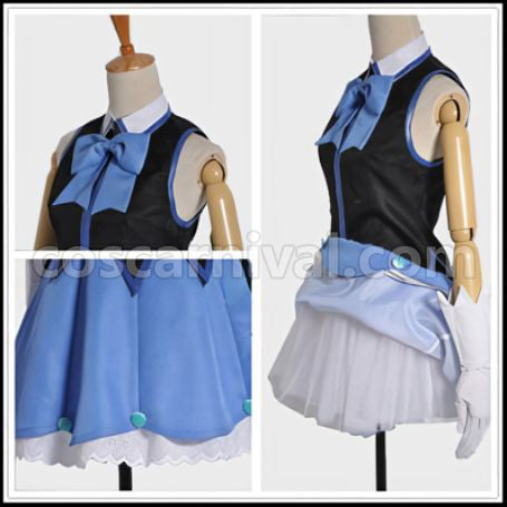 Beyond the Boundary Idol Trial! Judging You While Lost Mitsuki Nase Idol Uniform Cosplay Costume coscarnival - Side Profile