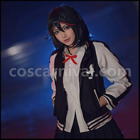 Kill la Kill Ryuko Matoi Baseball Outfit Cosplay Costume coscarnival - Back View