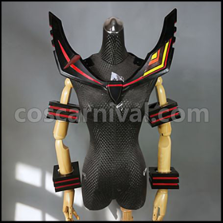 Kill la Kill Ryuko Matoi Kamui Senketsu "Human-Clothes Unity" Kamui Senketsu Cosplay Armor coscarnival - Front View