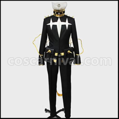 Kill la Kill Houka Inumuta Three-Star Goku Uniform Cosplay Costume coscarnival - Front View
