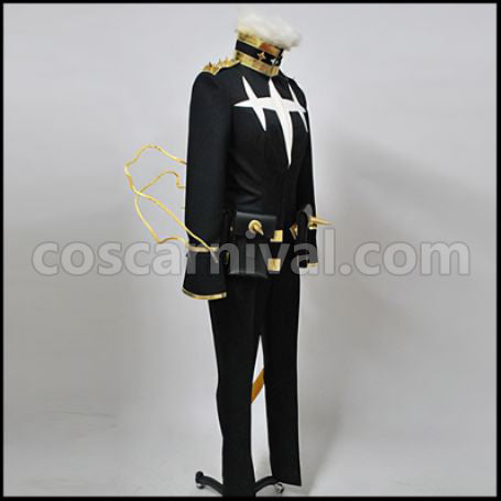 Kill la Kill Houka Inumuta Three-Star Goku Uniform Cosplay Costume coscarnival - Back View
