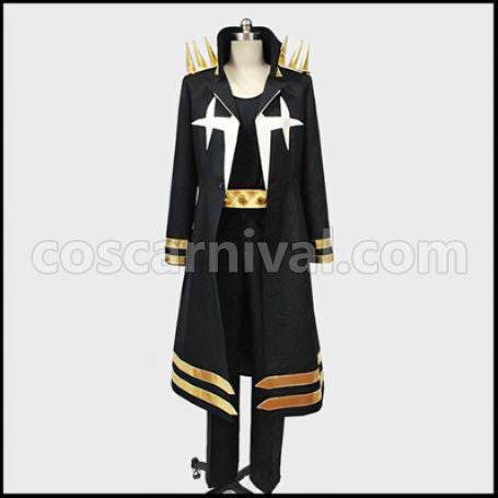 Kill la Kill Uzu Sanageyama Three-Star Goku Uniform Sword Gear: Ultimate Technique Cosplay Costume coscarnival - Front View