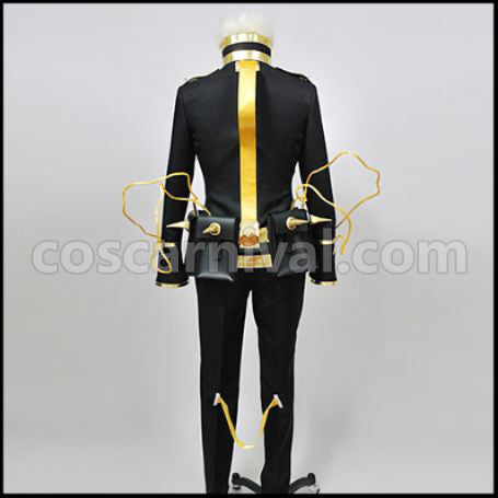 Kill la Kill Houka Inumuta Three-Star Goku Uniform Cosplay Costume coscarnival - Detail Close-up
