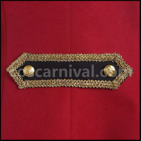 MARGINAL#4 Love Revolution Rui Aiba Cosplay Costume coscarnival - Hem Detail