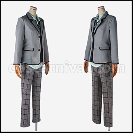 MARGINAL#4 L Nomura Student Uniform Starry Night Vow Cosplay Costume coscarnival - Back View