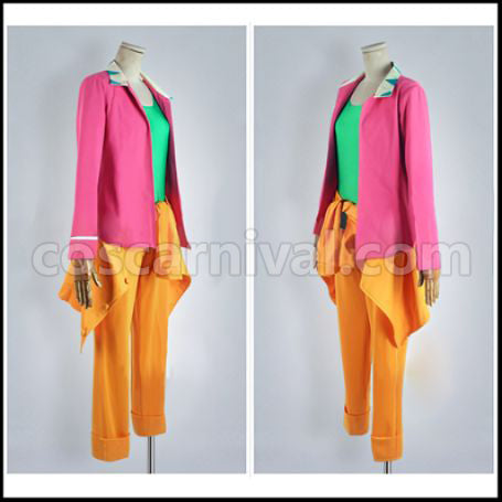 Meganebu! Kamatani Mitsuki Cosplay Costume coscarnival - Back View