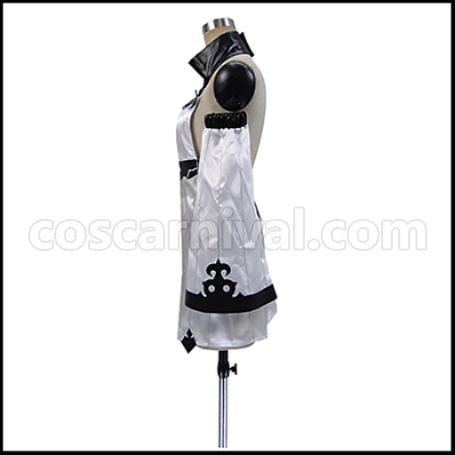 Kantai Collection Harbor Princess Cosplay Costume coscarnival - Back View