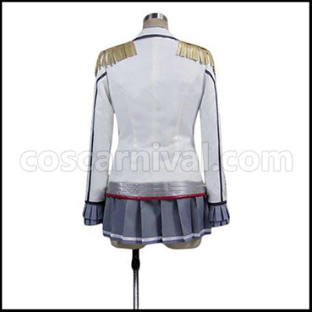 Kantai Collection Kashima Cosplay Costume coscarnival - Back View
