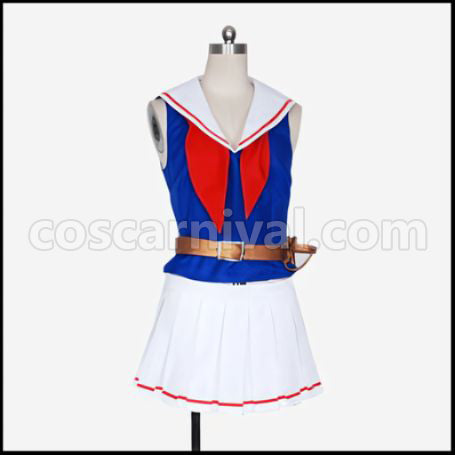 Kantai Collection Maya Chokai Cosplay Costume coscarnival - Front View
