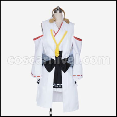 Kantai Collection Kongou Cosplay Costume coscarnival - Front View