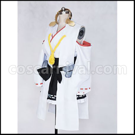 Kantai Collection Kongou Cosplay Costume coscarnival - Back View