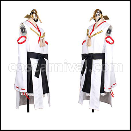 Kantai Collection Kirishima Cosplay Costume coscarnival - Back View