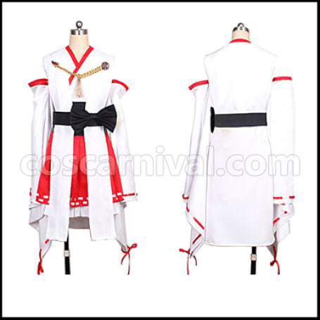 Kantai Collection Haruna Cosplay Costume coscarnival - Front View