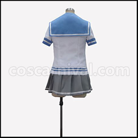 Kantai Collection Ship Girl Hamakaze (Kagerou-class Destroyer) Cosplay Costume coscarnival - Side Profile