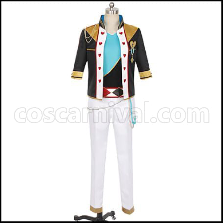 Ensemble Stars! ALKALOID Aira Shiratori Cosplay Costume coscarnival - Front View
