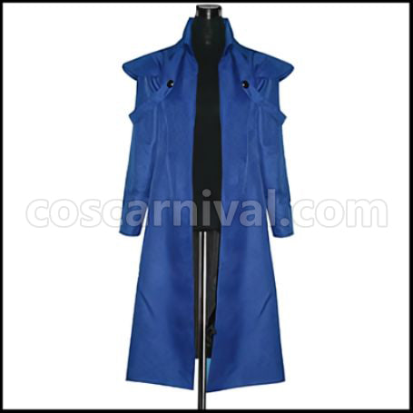 Attack on Titan Wings of Counterattack Online Eren Yeager Machine Gunner Coat Cosplay Costume coscarnival - Front View