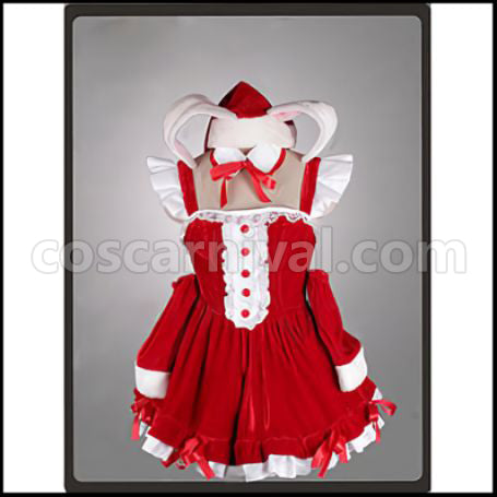 Super Sonico Sonico Cosplay Costume coscarnival - Front View