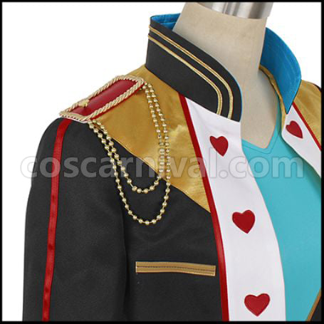 Ensemble Stars! ALKALOID Aira Shiratori Cosplay Costume coscarnival - Collar Design