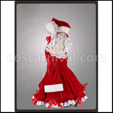 Super Sonico Sonico Cosplay Costume coscarnival - Back View