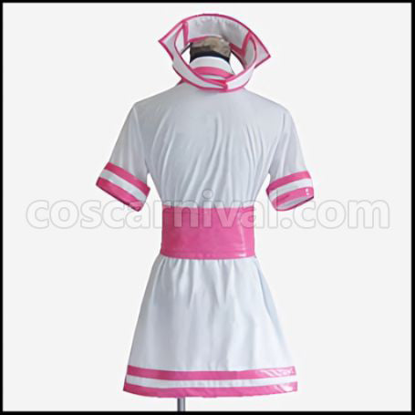 Super Sonico Sonico Nice Clothes Cosplay Costume coscarnival - Back View
