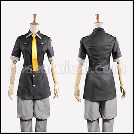 Kamigami no Asobi Totsuka Tsukito Summer Uniform Cosplay Costume coscarnival - Front View