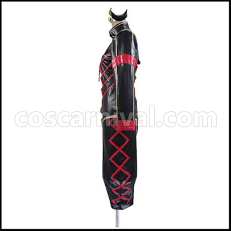 Kamigami no Asobi Loki Laevatein Deified Battle Dress Cosplay Costume coscarnival - Back View