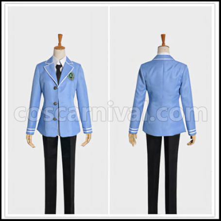 K -Wonderful School Days- Kuroh Yatogami Cosplay Costume coscarnival - Front View