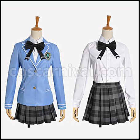K -Wonderful School Days- Kinojou no Hana Saya Cosplay Costume coscarnival - Front View