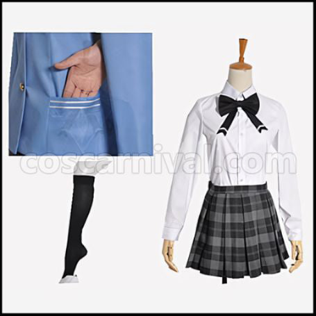 K -Wonderful School Days- Kinojou no Hana Saya Cosplay Costume coscarnival - Side Profile