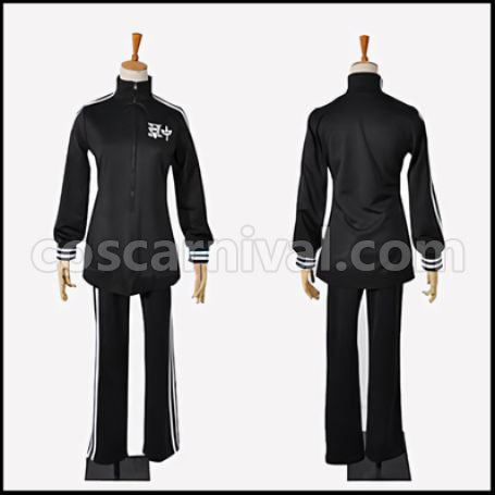 K -Wonderful School Days- Kuroh Yatogami Sportswear Cosplay Costume coscarnival - Front View