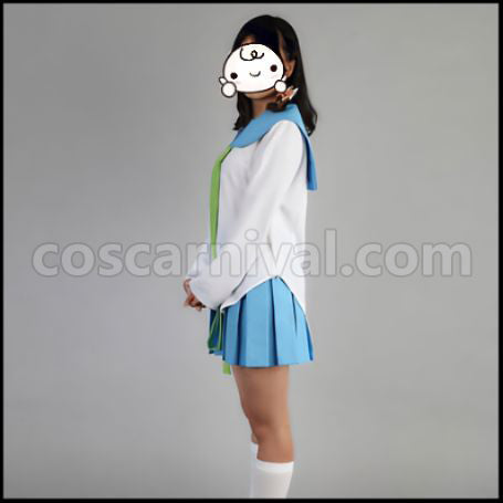 Nisekoi Fuu-chan Bonyari High School First Year Girls' Uniform Cosplay Costume coscarnival - Back View