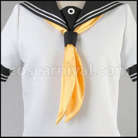 Nisekoi Marika Tachibana Bonyari High School Summer Uniform Cosplay Costume coscarnival - Detail Close-up
