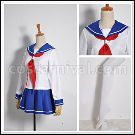 Saki Achiga-hen episode of Side-A Miyanaga Saki Cosplay Costume coscarnival - Back View