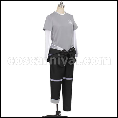 Twisted Wonderland Octavinelle Dormitory Floyd Leech Gym Clothes Cosplay Costume coscarnival - Back View