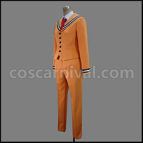 Nobunagun Shio Ogura Cosplay Costume coscarnival - Back View