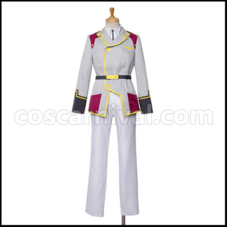 Buddy Complex Dio Weinberg Hawke Cosplay Costume coscarnival - Front View
