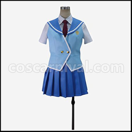 Buddy Complex Hina Yumihara/Hina Ryazan Cosplay Costume coscarnival - Front View
