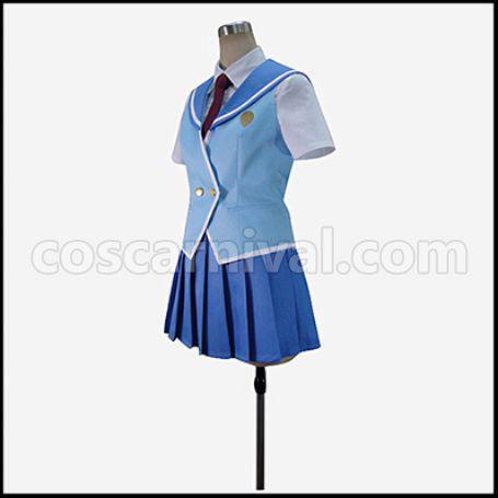 Buddy Complex Hina Yumihara/Hina Ryazan Cosplay Costume coscarnival - Back View