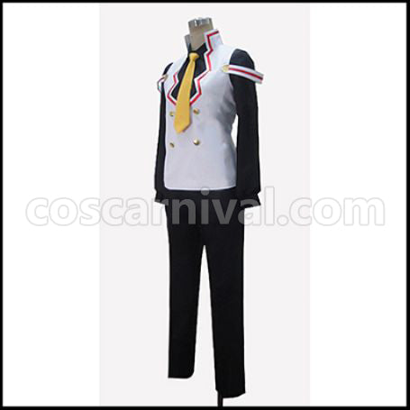 Seikoku no Dragonar Ash Blake Cosplay Costume coscarnival - Back View