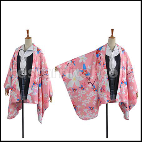 Hanayamata Naru Sekiya Yosakoi Dance Haori Cosplay Costume coscarnival - Back View