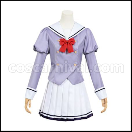 Engage Kiss Kisa Kisara JK Uniform Cosplay Costume coscarnival - Front View