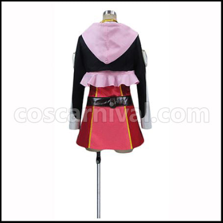 TALES OF ZESTIRIA Rose Cosplay Costume coscarnival - Back View