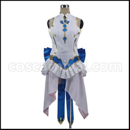 TALES OF ZESTIRIA Divine Clothes Cosplay Costume coscarnival - Front View