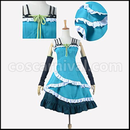 Black Bullet Tina Sprout Cosplay Costume coscarnival - Front View