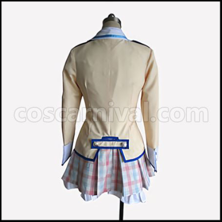 If Her Flag Breaks Akane Mahougasawa Uniform Cosplay Costume coscarnival - Side Profile