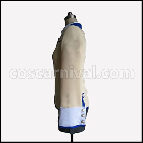 If Her Flag Breaks Megumu Touzokuyama Uniform Cosplay Costume coscarnival - Back View