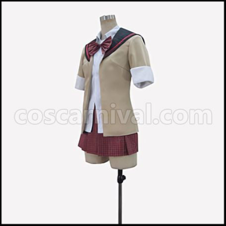 Riddle Story of Devil Haruki Sagae Attendance Number 6 Cosplay Costume Coscarnival - Back View